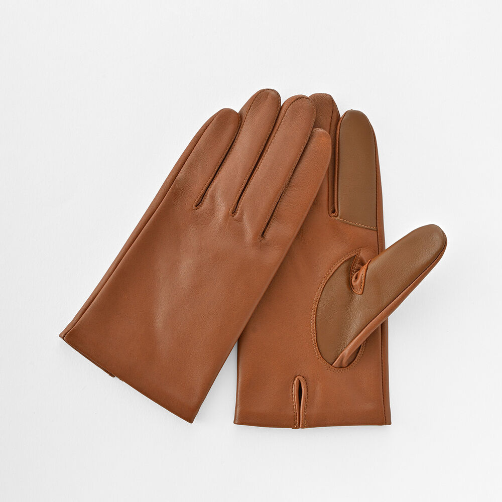 BACKYARD FAMILY「クロダ 手袋 メンズ 通販 グローブ 手ぶくろ スマートフォン対応 スマホ 対応 レザー 革」|手袋|ブラウン2