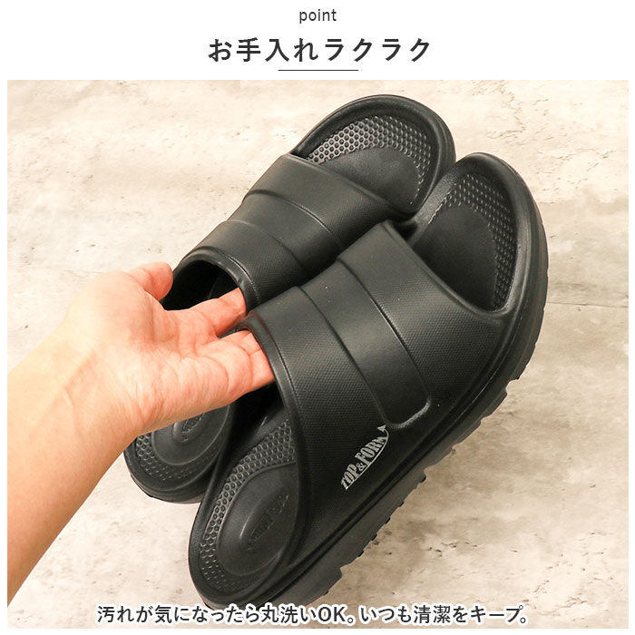 BACKYARD FAMILY「リカバリーサンダル メンズ 通販 サンダル ビーチサンダル 室内履き 疲労軽減 負担軽減」|サンダル|