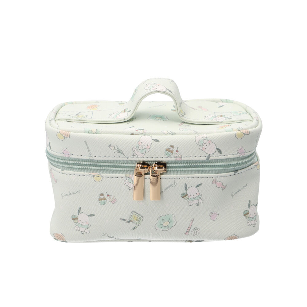 BACKYARD FAMILY「サンリオ バニティ ポーチ 通販 バニティポーチ コスメポーチ メイクポーチ 化粧ポーチ」|ポーチ|グリーン1