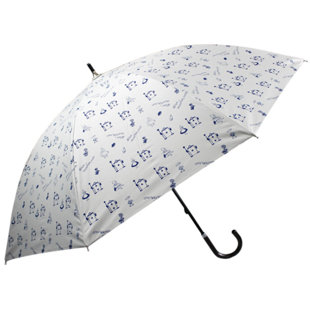 BACKYARD FAMILY「傘 レディース ブランド 長傘 通販 晴雨兼用傘 約 50cm 47cm アテイン おしゃれ 日傘」|傘|ホワイト2