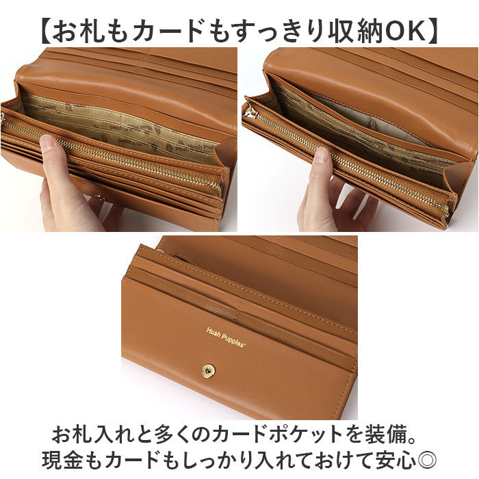 BACKYARD FAMILY「hush puppies ハッシュパピー 長財布 通販 財布 お財布 ロングウォレット おさいふ」|財布|