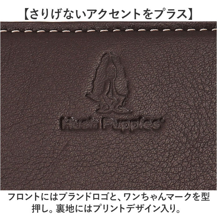 BACKYARD FAMILY「hush puppies ハッシュパピー 財布 通販 二つ折り財布 折財布 さいふ サイフ メンズ」|財布|