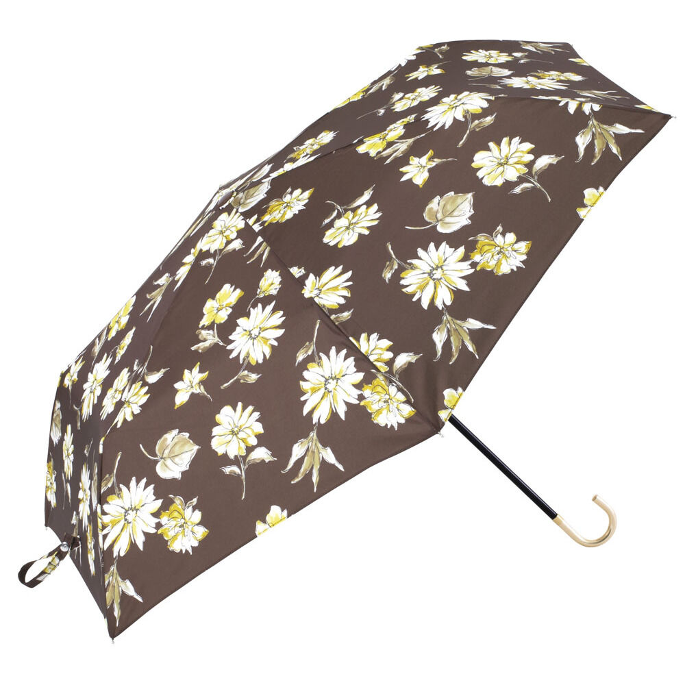BACKYARD FAMILY「because 傘 ビコーズ 通販 晴雨兼用傘 折りたたみ傘 カサ かさ レディース 晴雨兼用」|傘|ブラウン1