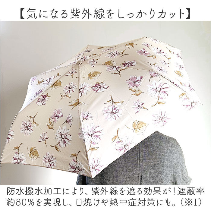 BACKYARD FAMILY「because 傘 ビコーズ 通販 晴雨兼用傘 折りたたみ傘 カサ かさ レディース 晴雨兼用」|傘|