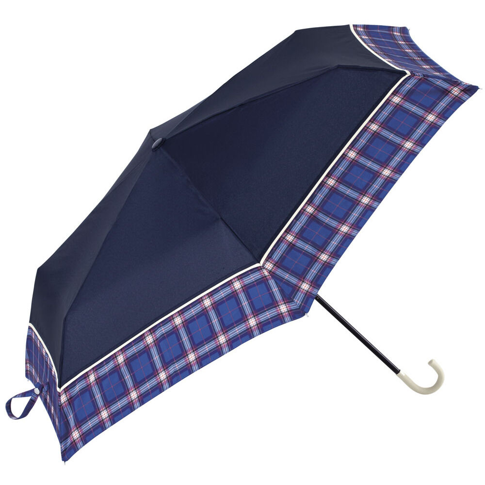 BACKYARD FAMILY「because 傘 ビコーズ 通販 晴雨兼用傘 折りたたみ傘 カサ かさ レディース 晴雨兼用」|傘|ブルー1