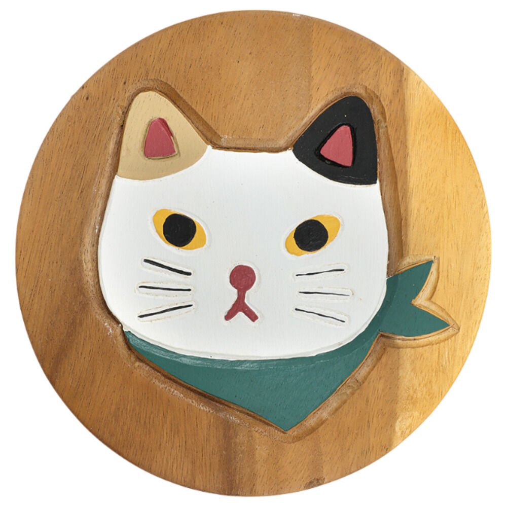 BACKYARD FAMILY「ウッド スツール かわいい ラウンド 通販 ウッドスツール ミニスツール 椅子 チェア いす 腰掛」|その他|ホワイト2