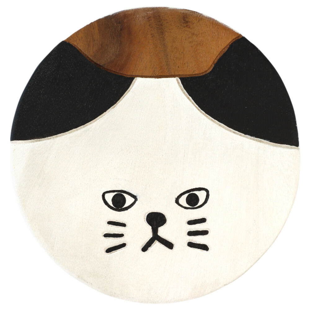 BACKYARD FAMILY「ウッド スツール かわいい ラウンド 通販 ウッドスツール ミニスツール 椅子 チェア いす 腰掛」|その他|ホワイト4