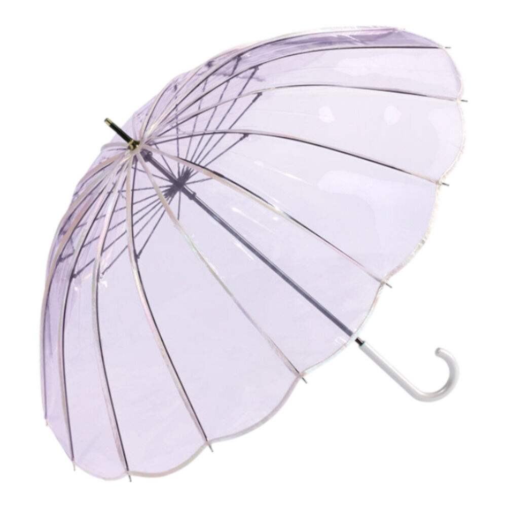 BACKYARD FAMILY「wpc ワールドパーティ ビニール傘 レディ－ス 通販 長傘 雨傘 傘 かさ カサ アンブレラ」|傘|パープル1