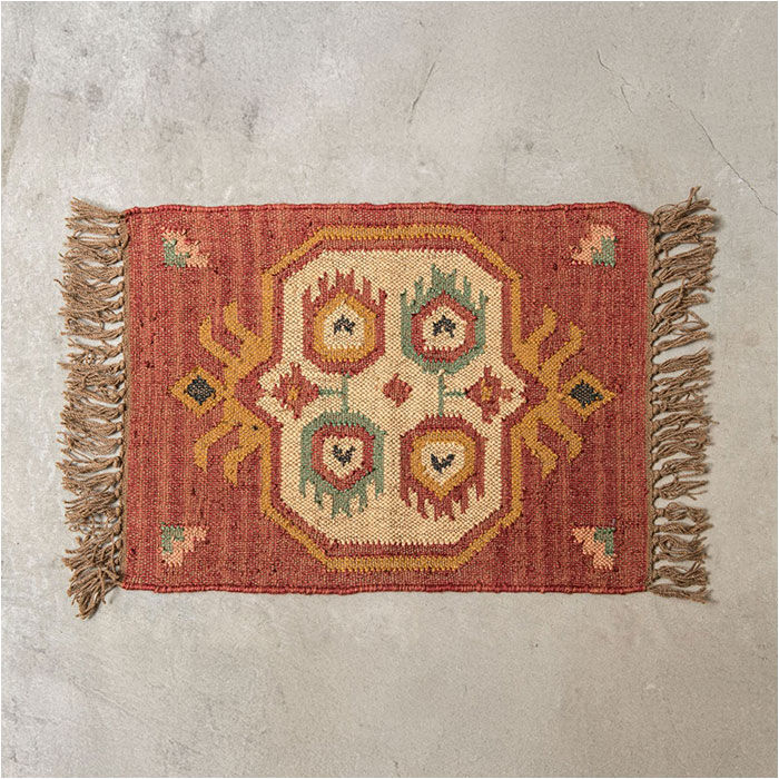 BACKYARD FAMILY「マット おしゃれ フロアマット 通販 長方形 ラグマット デザインマット ジュート ファブリック」|その他|