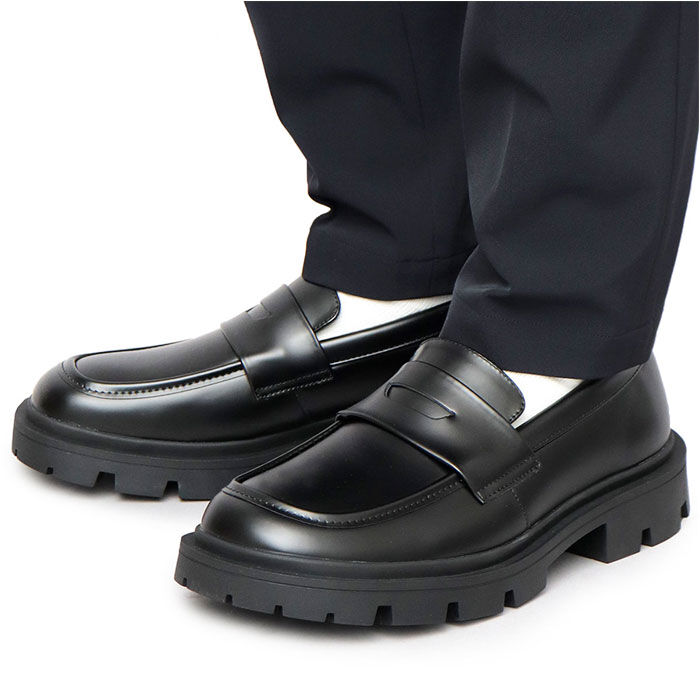 BACKYARD FAMILY「glabella グラベラ コインローファー メンズ GLBT323 通販 ローファー」|ビジネス・ドレスシューズ|