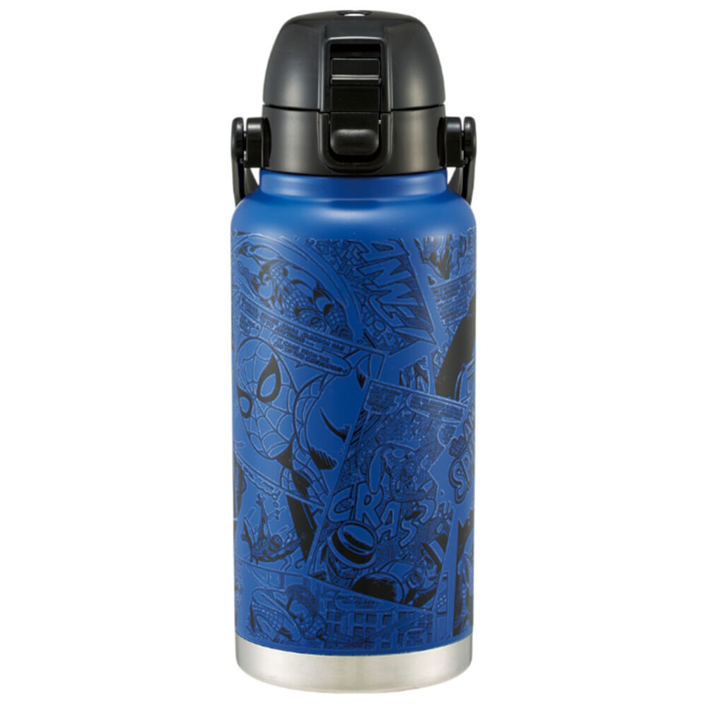 BACKYARD FAMILY「スケーター 水筒 キャラクター std10h 通販 ハンドル付 ダイレクトボトル Skater」|食器・キッチングッズ|ブルー1