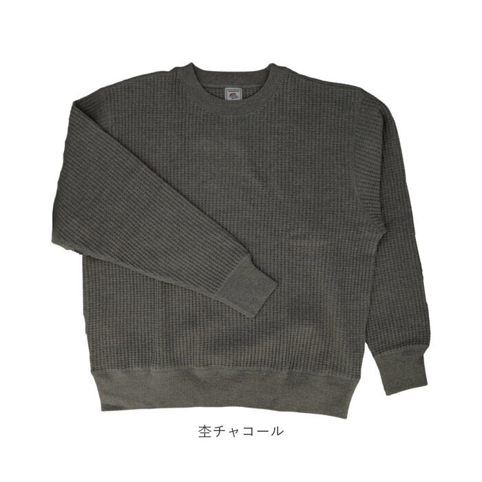 BACKYARD FAMILY「JEMORGAN ワッフル JD042-52S ジェーイーモーガン 通販 長袖Tシャツ ロンT」|Tシャツ・カットソー|