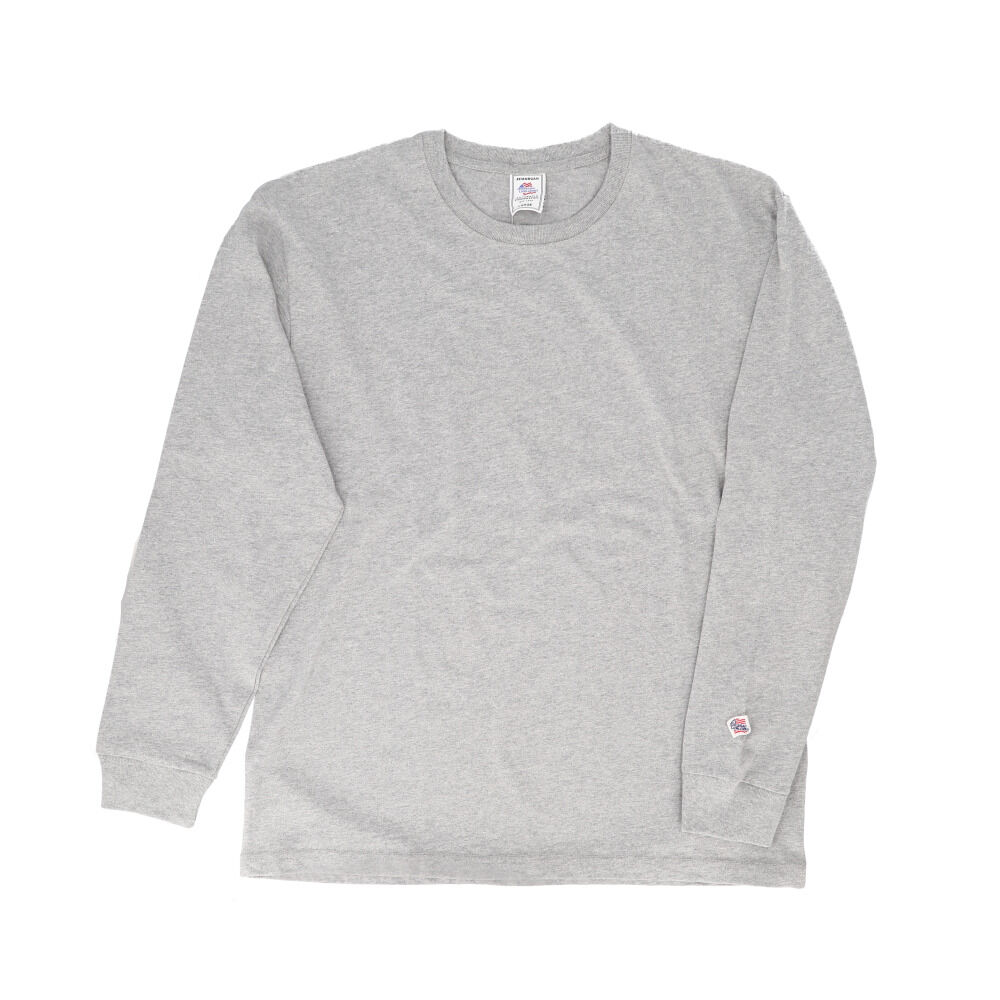 BACKYARD FAMILY「JEMORGAN 長袖Tシャツ ジェーイーモーガン JE009-52S 通販 ロンT カットソー」|Tシャツ・カットソー|グレー1