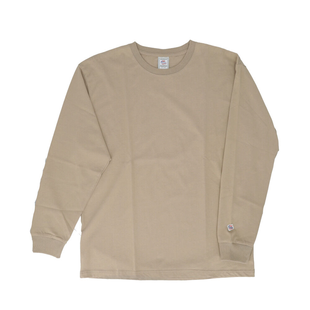 BACKYARD FAMILY「JEMORGAN 長袖Tシャツ ジェーイーモーガン JE009-52S 通販 ロンT カットソー」|Tシャツ・カットソー|ベージュ1