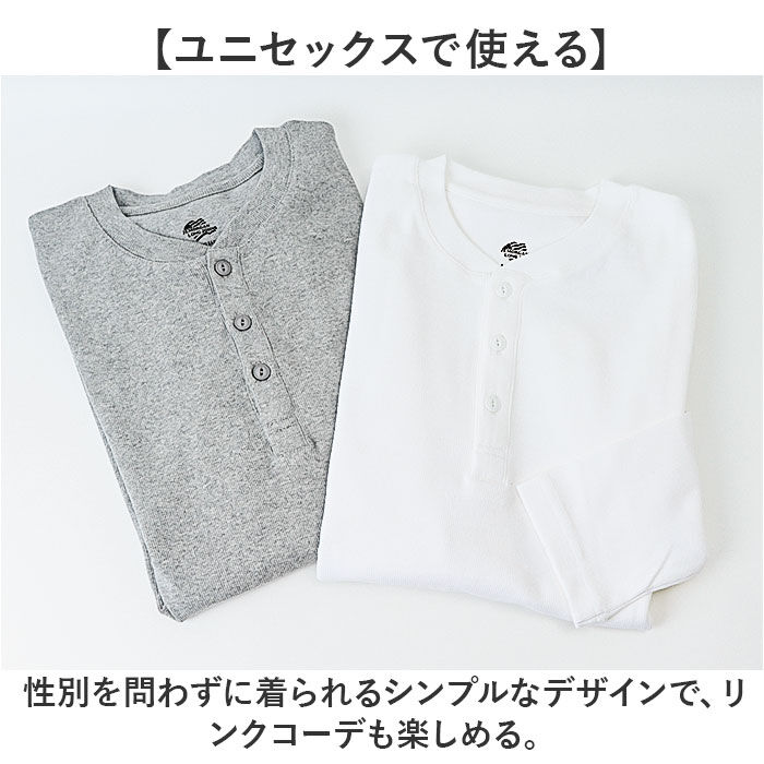 BACKYARD FAMILY「JEMORGAN ヘンリー JE113-52S ジェーイーモーガン 通販 長袖Tシャツ ロンT」|Tシャツ・カットソー|