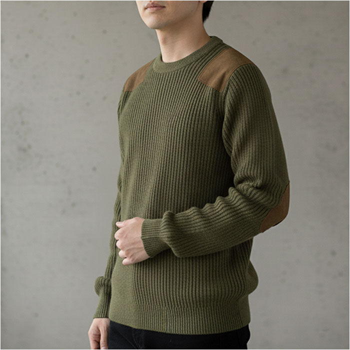 BACKYARD FAMILY「メンズ ニット セーター 通販 ミリタリーセーター コマンドセーター HOUSTON ヒューストン」|その他|