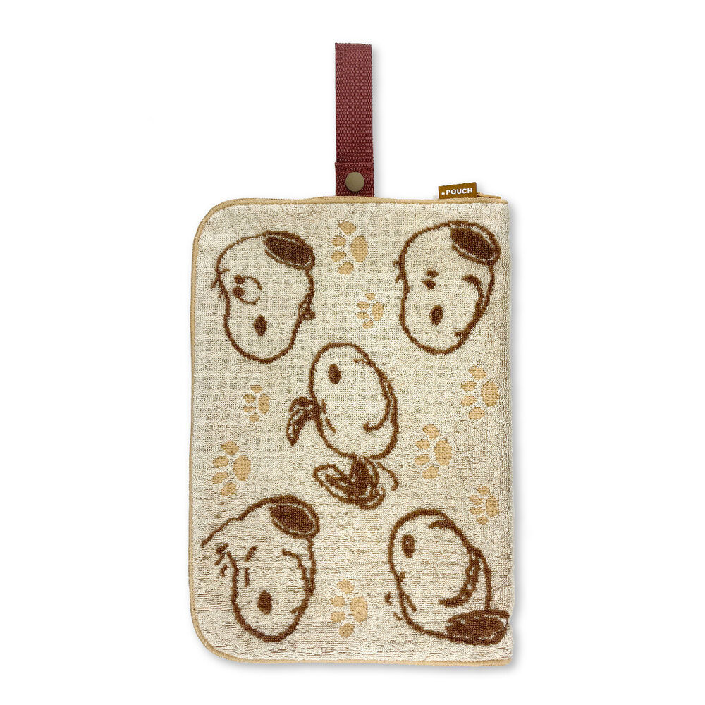 BACKYARD FAMILY「アイアップ どっとポーチ ケア 通販 ドットポーチ キャラクター アイス枕カバー おむつポーチ」|ポーチ|ブラウン2