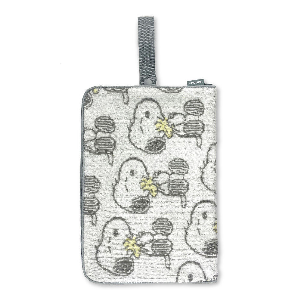 BACKYARD FAMILY「アイアップ どっとポーチ ケア 通販 ドットポーチ キャラクター アイス枕カバー おむつポーチ」|ポーチ|グレー1