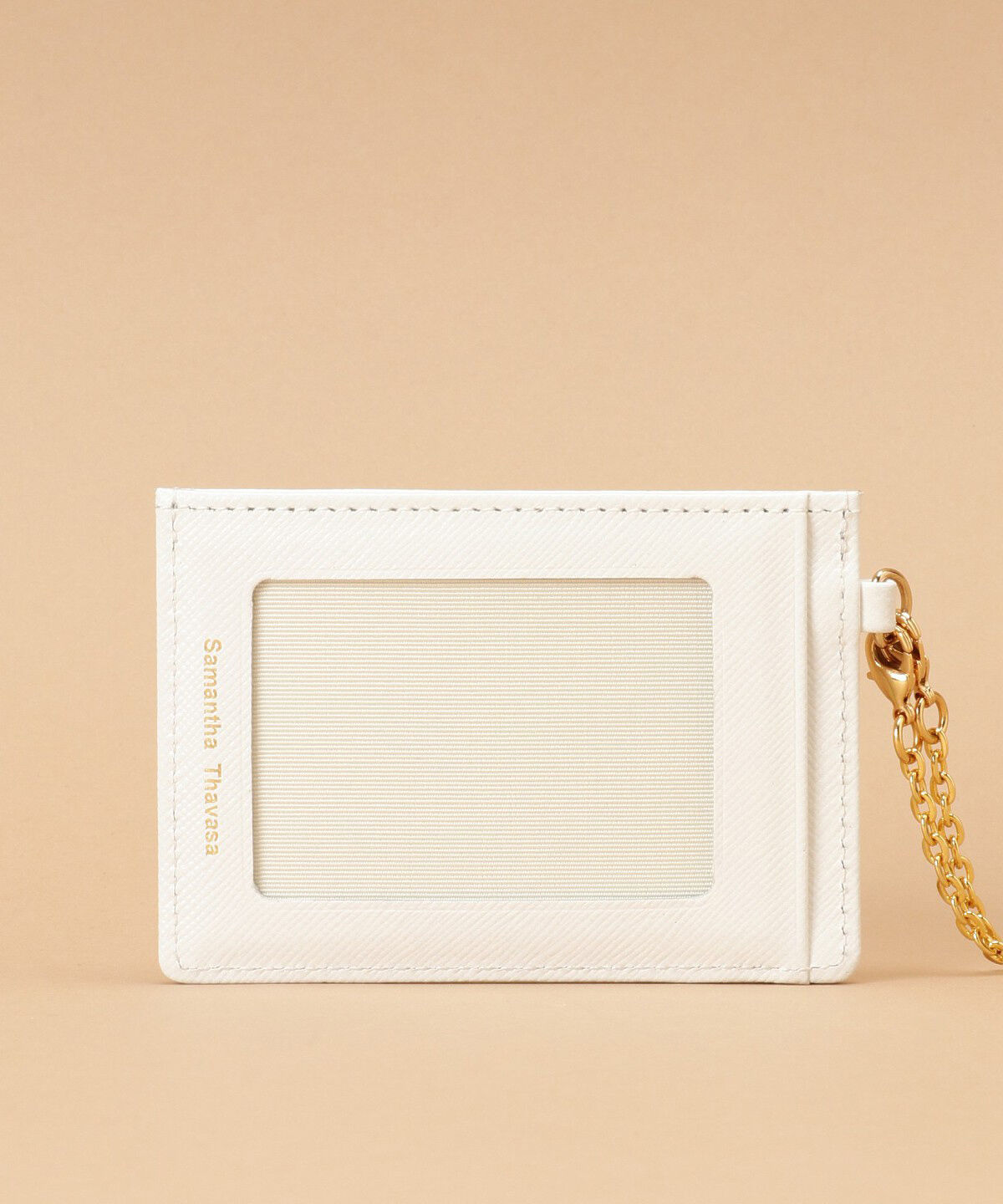 Samantha Thavasa「ラメレザービジュー パスケース」|定期入れ|