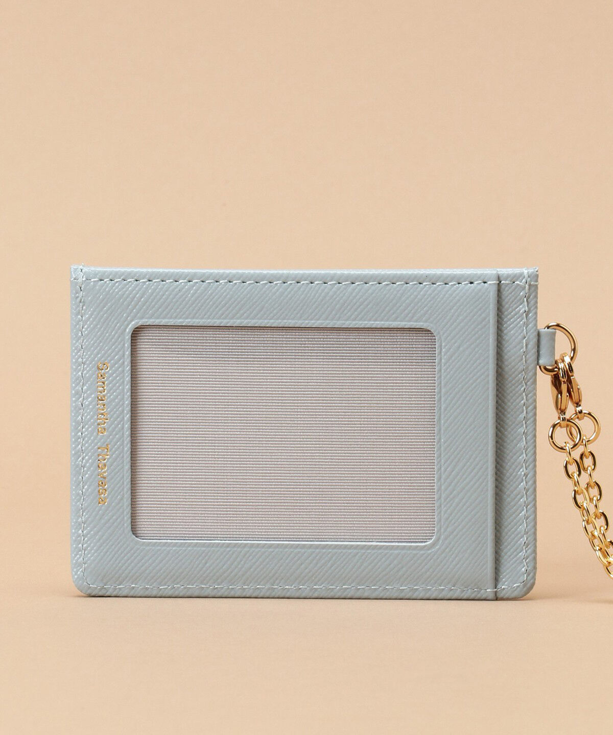 Samantha Thavasa「ラメレザービジュー パスケース」|定期入れ|