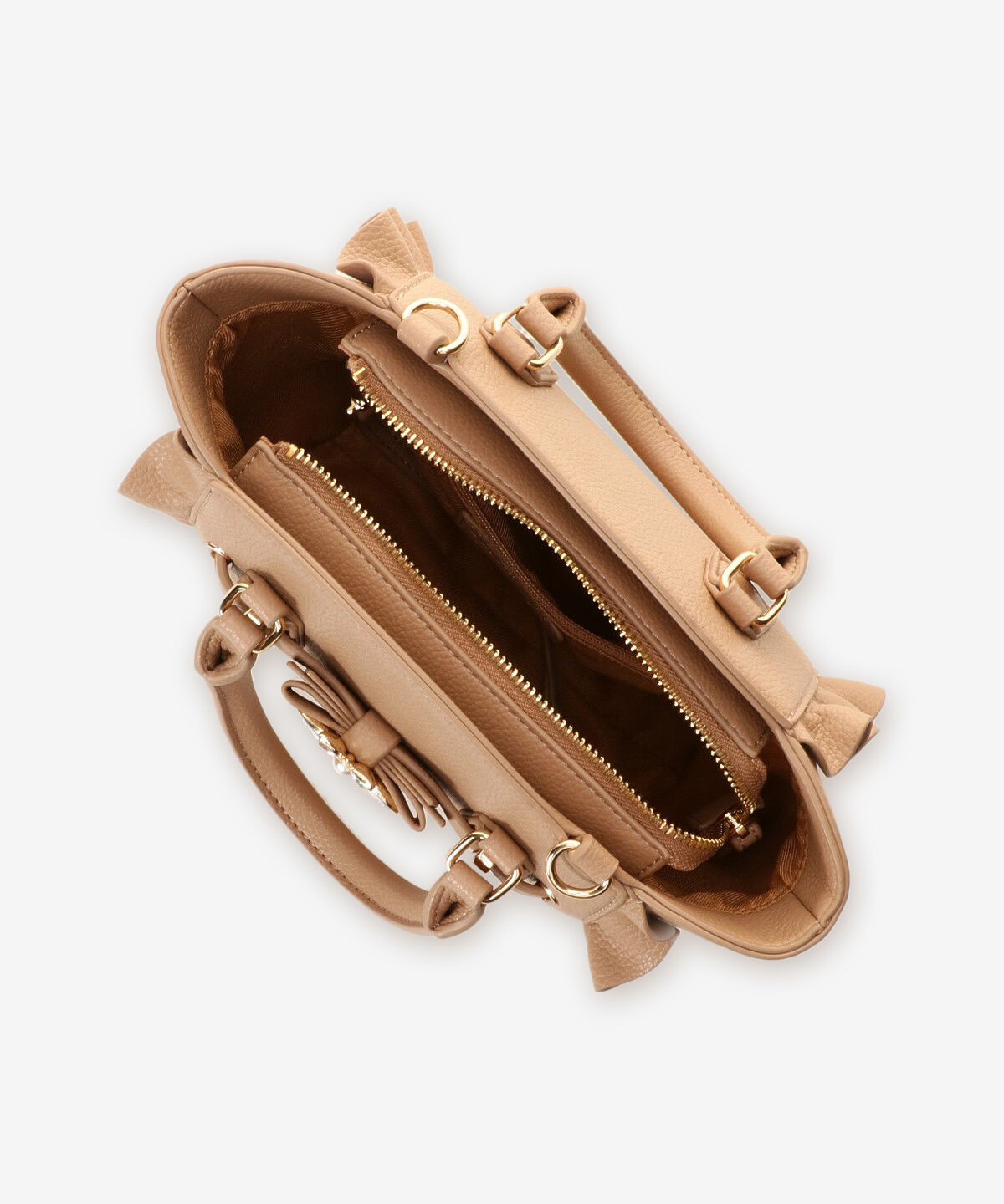 Samantha Vega「ビジューリボンフラッター(ミニ)」|ショルダー・メッセンジャー|