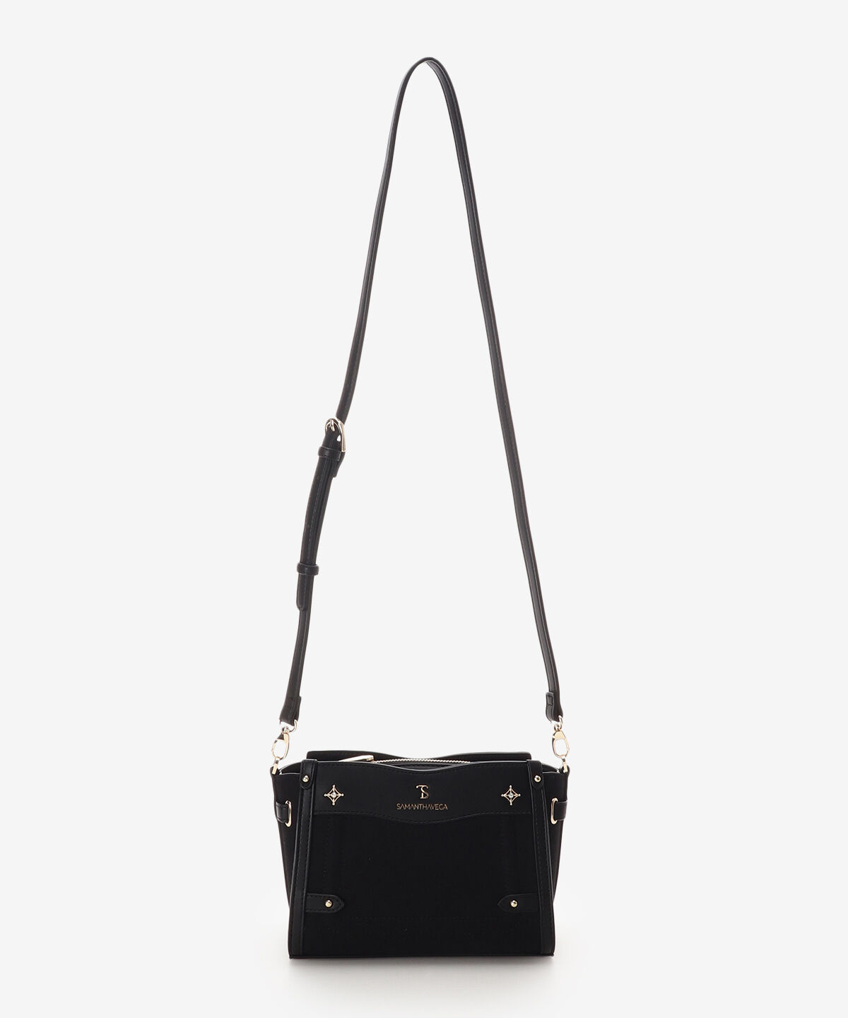 Samantha Vega「バイカラーキャンバスショルダーバッグ」|ショルダー・メッセンジャー|