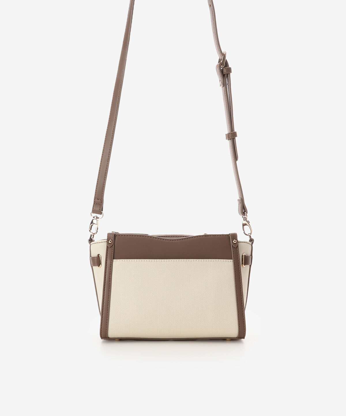 Samantha Vega「バイカラーキャンバスショルダーバッグ」|ショルダー・メッセンジャー|