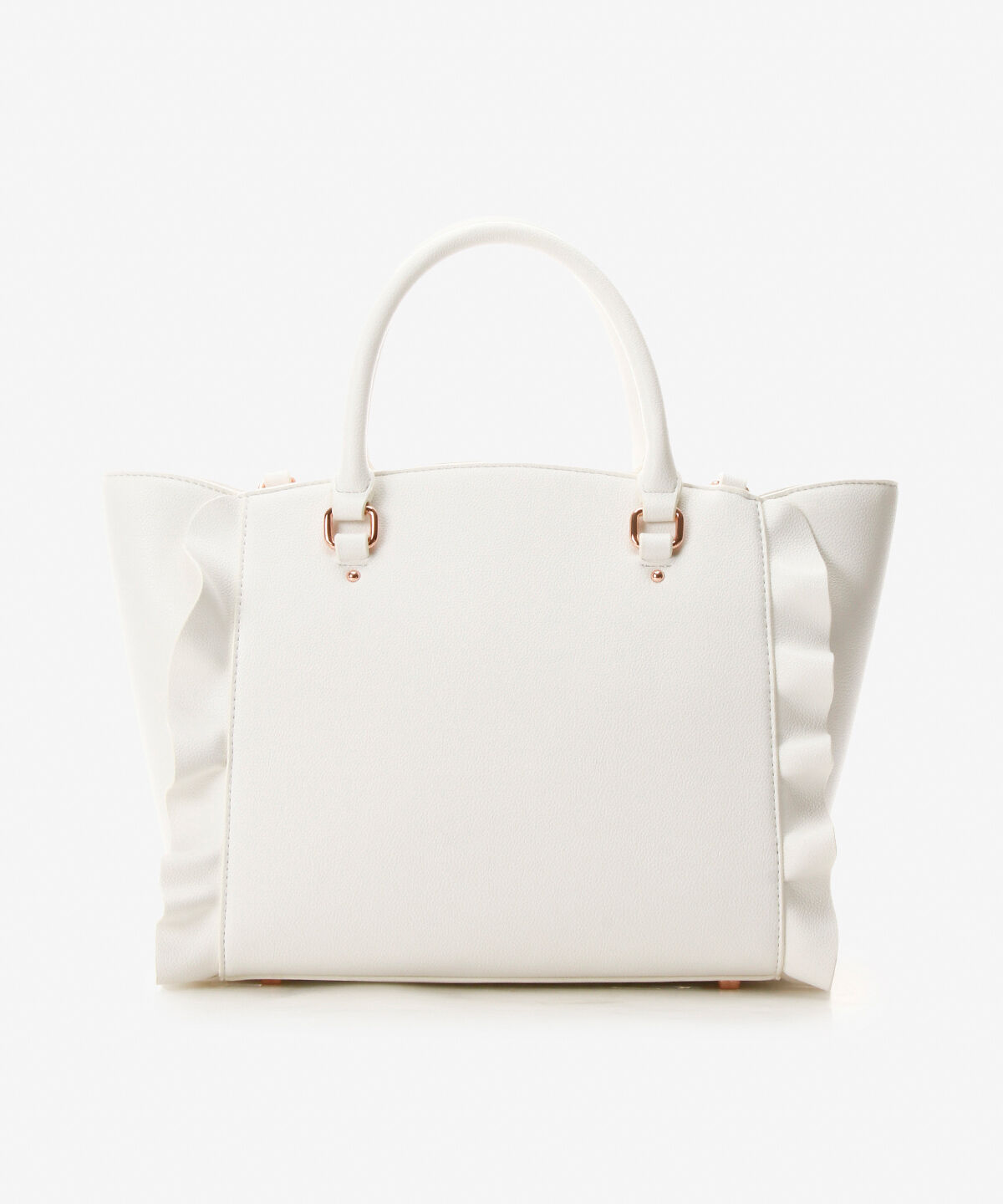 Samantha Vega「レースアップハートビジューフラッタ―(小)」|ハンドバッグ|