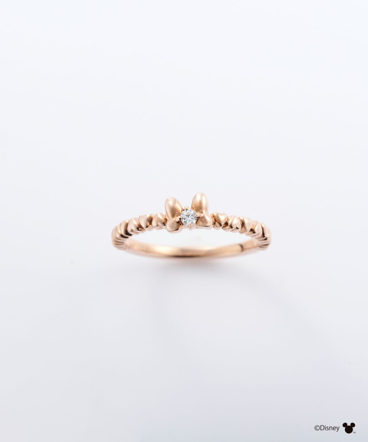 newme by Samantha Thavasa「「ミニーマウス」コレクションリング(リボン)」|リング|SILVER PGﾒｯｷ