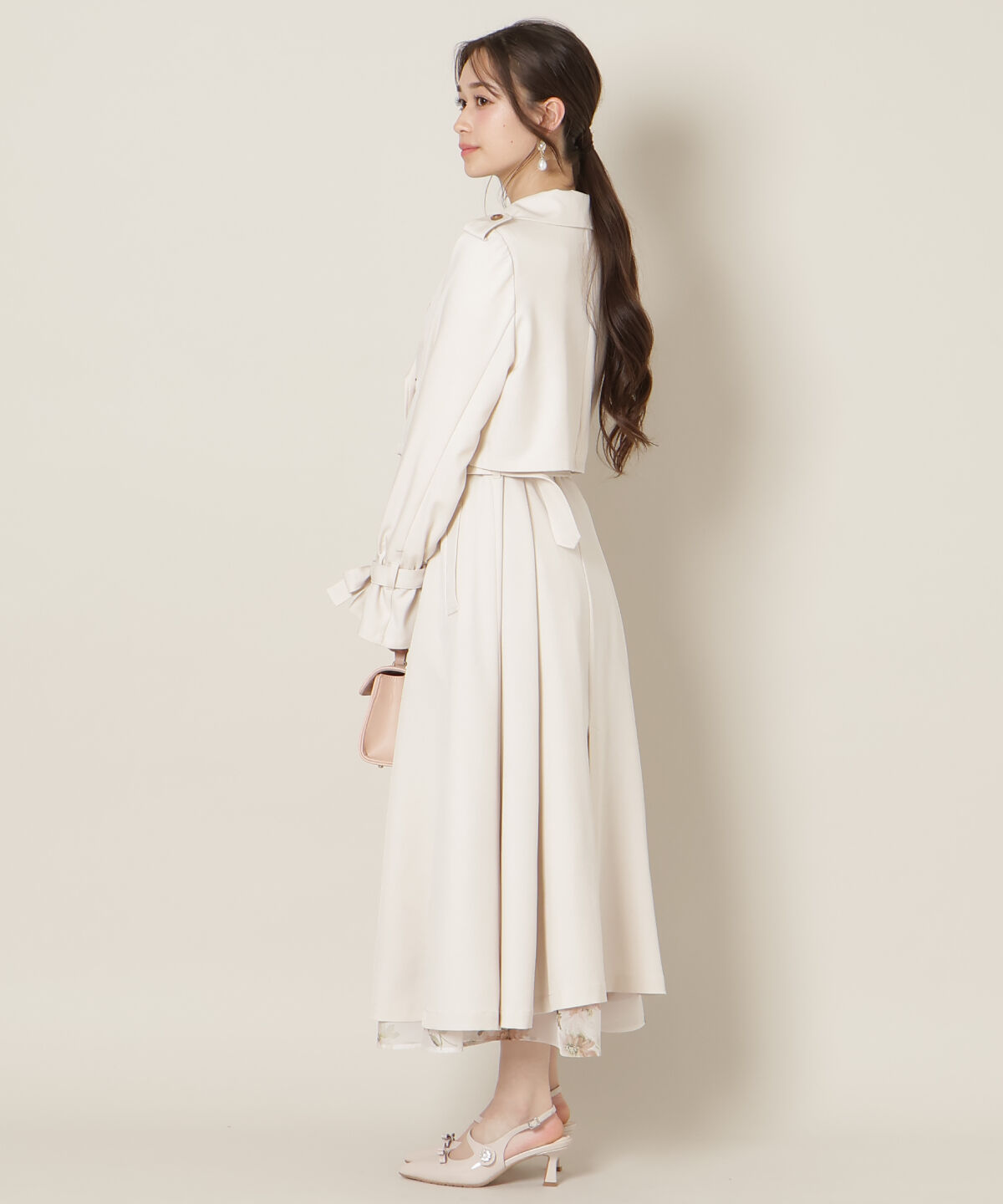 WILLSELECTION「リボンスリーブ3WAYトレンチコート」|トレンチコート|