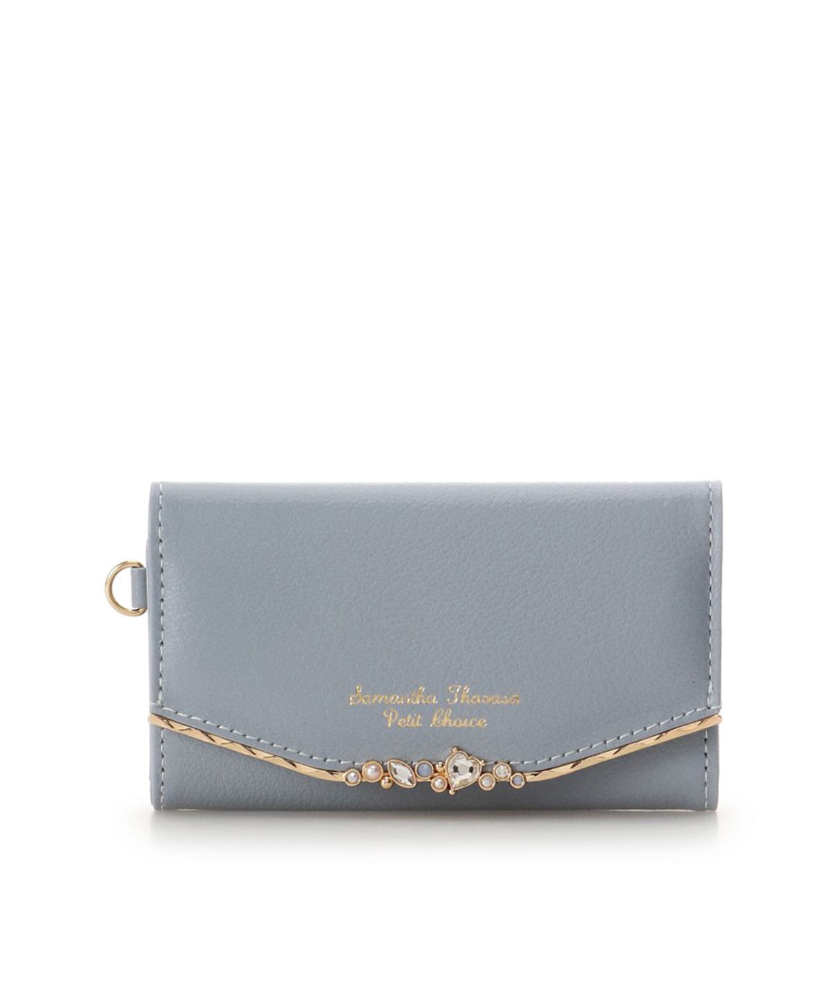 Samantha Thavasa Petit Choice「ハートジュエルバー キーケース」|キーケース|ダルブルー