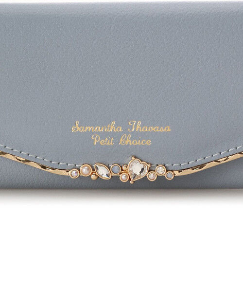 Samantha Thavasa Petit Choice「ハートジュエルバー キーケース」|キーケース|