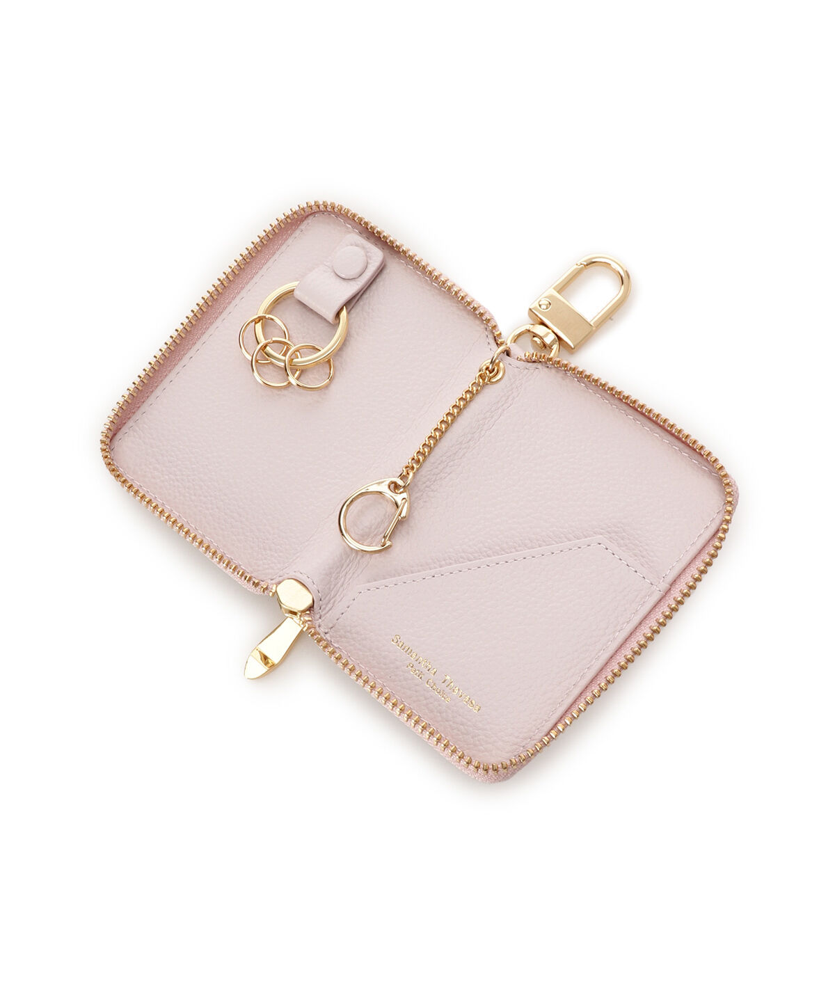 Samantha Thavasa Petit Choice「クリアハートビジュー キーケース」|キーケース|