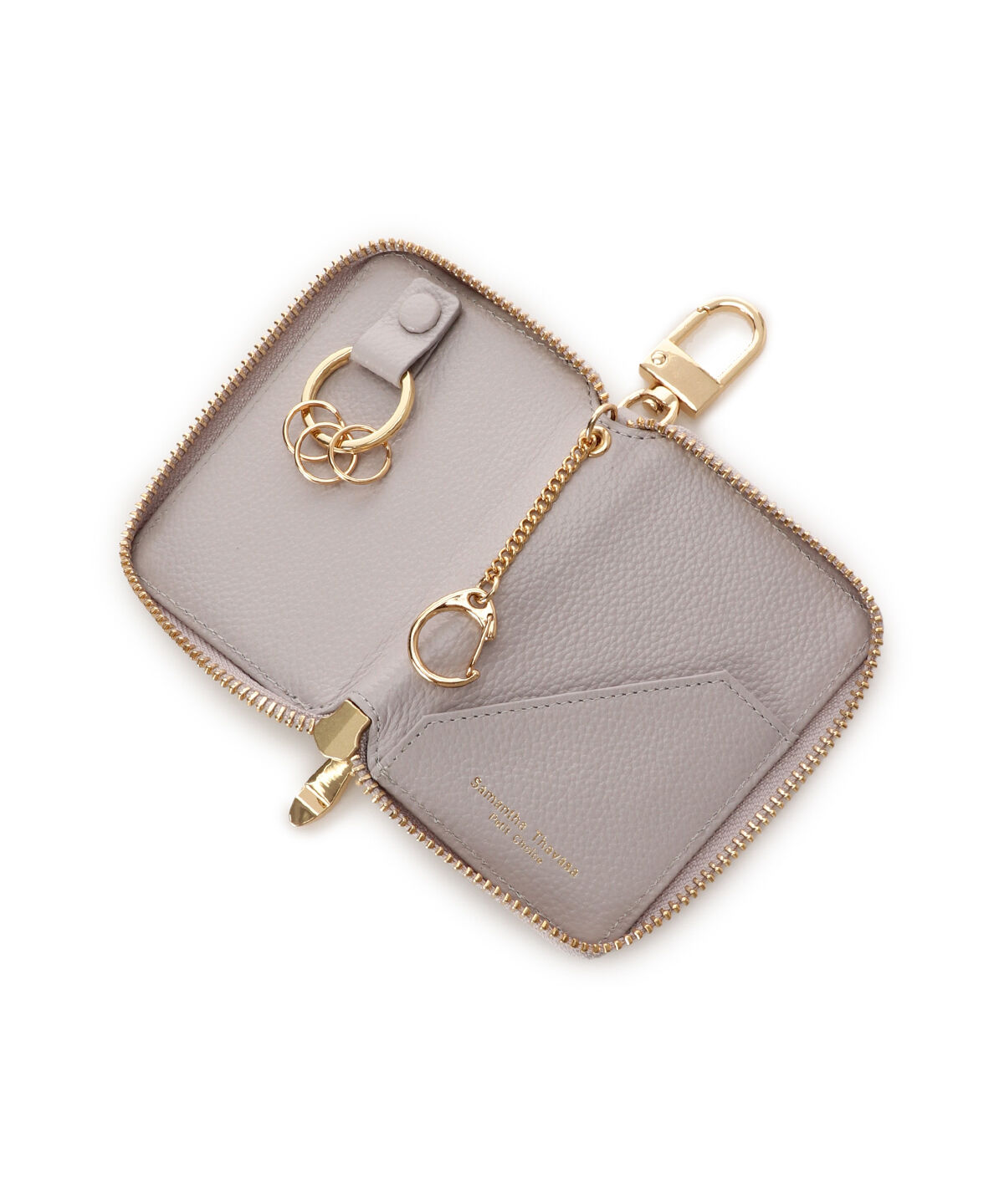 Samantha Thavasa Petit Choice「クリアハートビジュー キーケース」|キーケース|