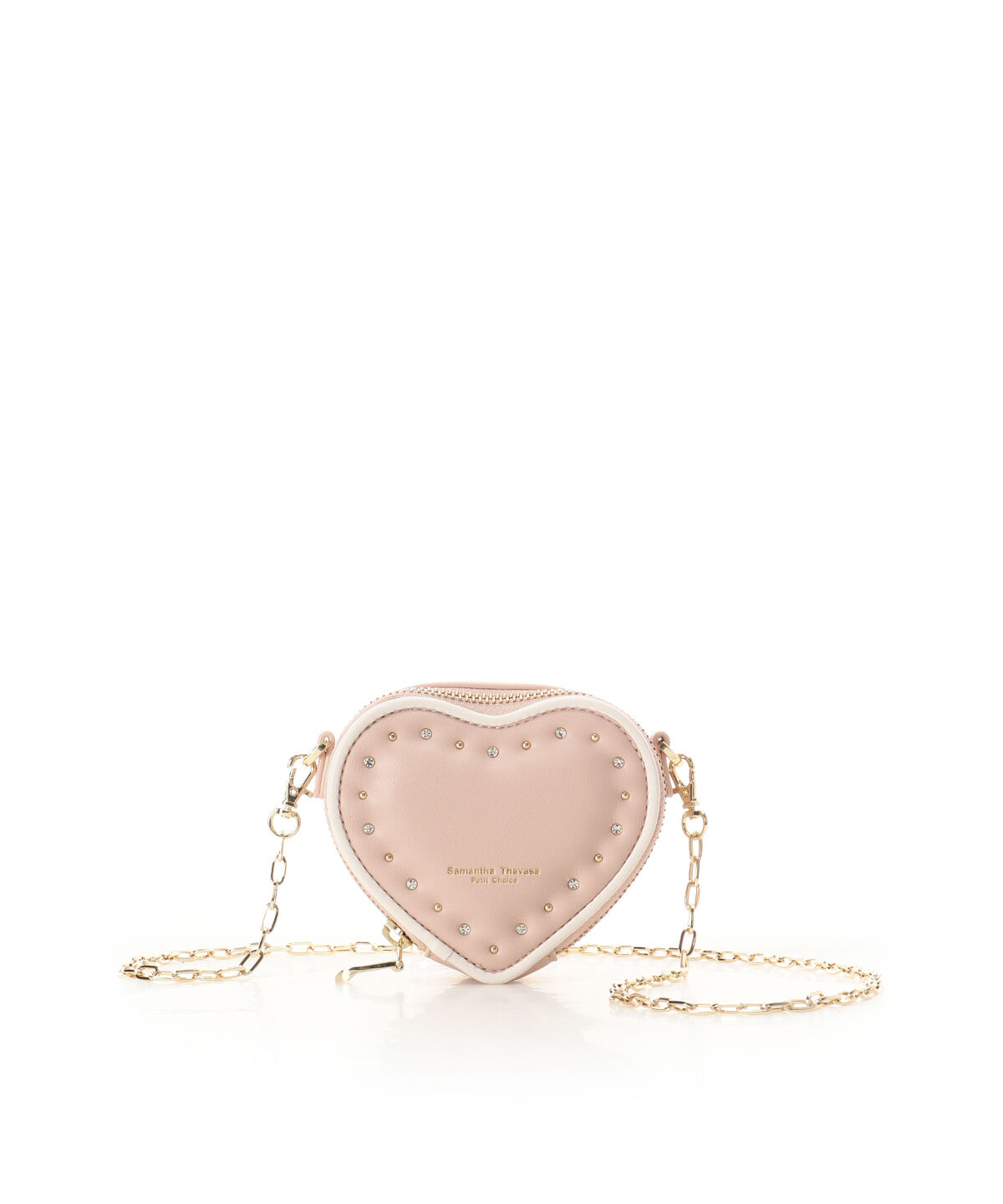 Samantha Thavasa Petit Choice「ハートコレクション ポーチ」|ポーチ|ﾋﾟﾝｸﾍﾞｰｼﾞｭ