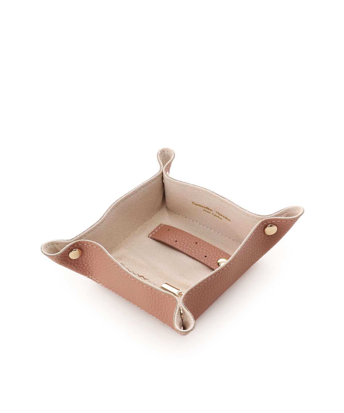 Samantha Thavasa Petit Choice「ジュエリー トレイ」|ポーチ|ﾋﾟﾝｸﾍﾞｰｼﾞｭ