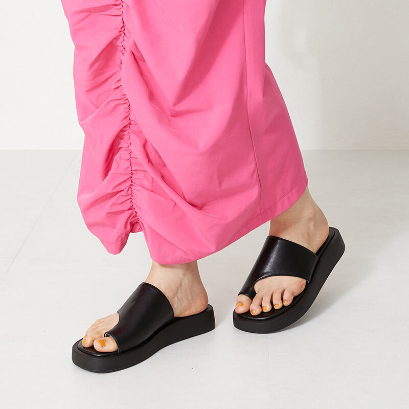 ORiental TRaffic「【アウトレット価格】厚底トングサンダル/31241」|サンダル|