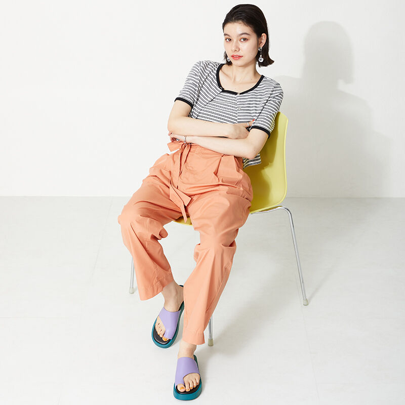 ORiental TRaffic「【アウトレット価格】厚底トングサンダル/31241」|サンダル|