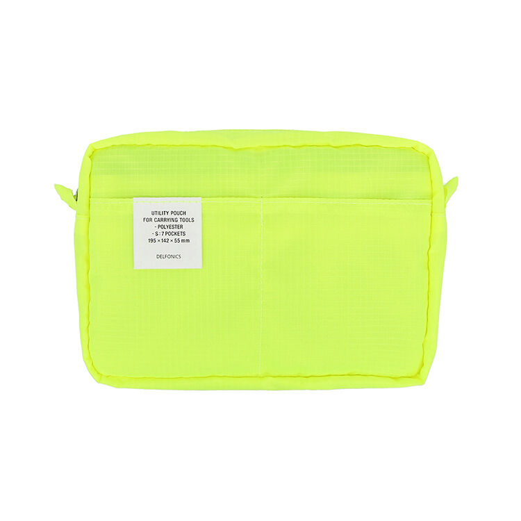 DELFONICS「インナーキャリング エアーS」|ポーチ|ネオンイエロー