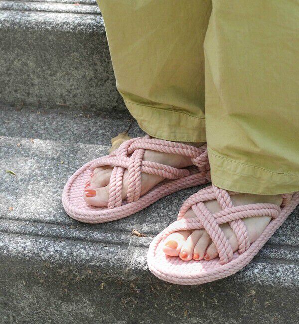 BOHONOMAD「【BOHONOMAD】ボドルム/ピンク ポリプロピレン/サンダル メンズ レディース/BODRUM」|サンダル|