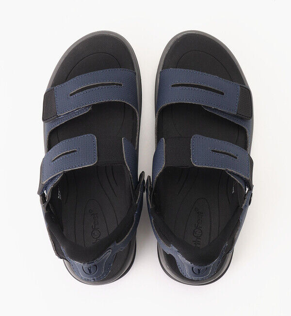 Orthofeet「【オーソフィート】カリプソ ミディアム/ブルー マイクロファイバー/サンダル レディース」|サンダル|