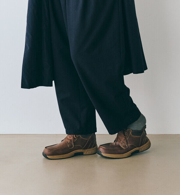 Orthofeet「【オーソフィート】ヴェルノ ミディアム/ブラウン ナチュラルレザー/ブーツ メンズ」|ロングブーツ|