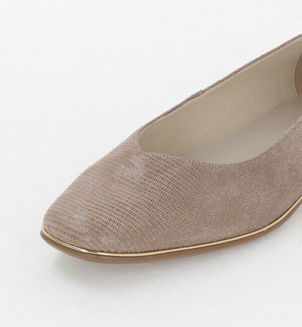 ODETTE E ODILE「ソフトVカット フラット15&darr;&uarr;」|パンプス|