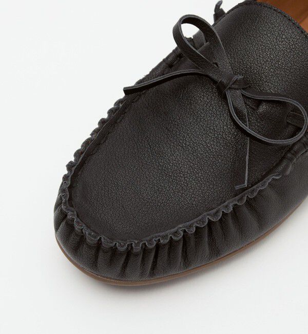 ODETTE E ODILE「ハンドソーンモカ フラット15&uarr;」|モカシン|