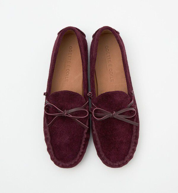 ODETTE E ODILE「ハンドソーンモカ フラット15&uarr;」|モカシン|WINE