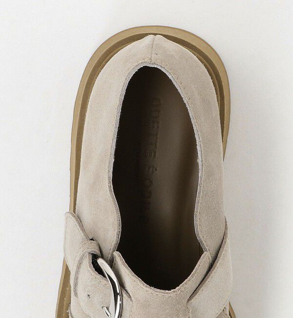 ODETTE E ODILE「ボリュームソールベルト フラット50&uarr;」|スリッポン|