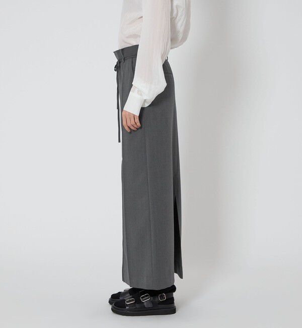 ASTRAET「＜ASTRAET＞ウエストドローコード スリット タイトスカート」|タイト|
