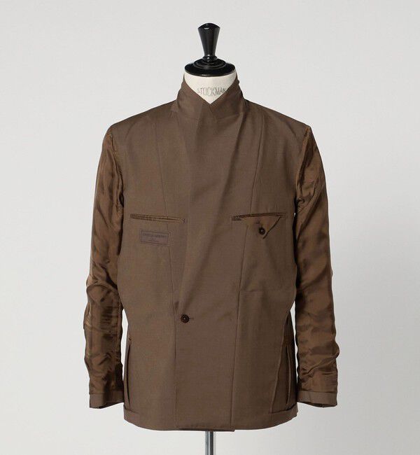 UNITED ARROWS「ウール モヘヤ 4ボタン ダブルブレストブレザー S‐MODEL」|テーラードジャケット|