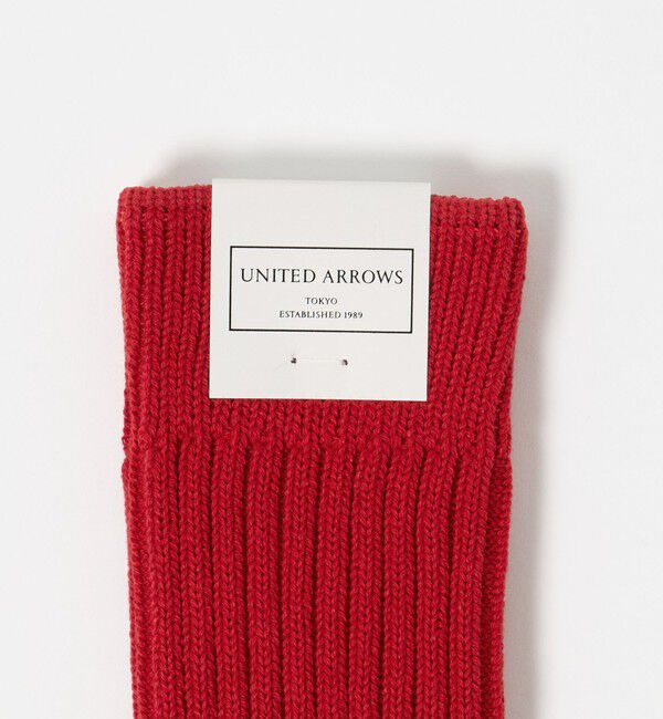 UNITED ARROWS「ボリューム リブ ソックス」|ソックス|