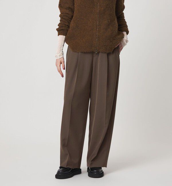 ASTRAET「＜ASTRAET＞ギャバ タック バレルパンツ」|その他|